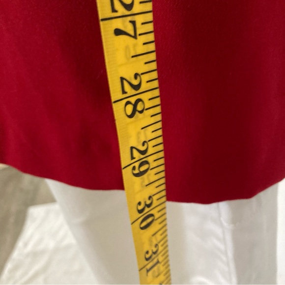 Giorgio Fiorlini red long jacket size 8 - Picture 3 of 10